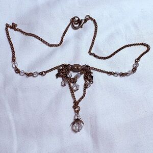 Elegant Crystal Drop Necklace